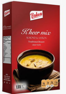 Bakea Kheer Mix Almond And Safron 150 g