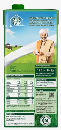 Nestle Milkpak Full Cream UHT Milk 1000ml - Image 2