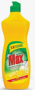 Lemon Max Dishwash Liquid Bottle 750 ml