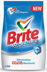 Brite Antibacterial Washing Powder 1kg
