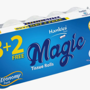 Hankies Toilet Roll Magic Economy Pack 10 Pieces