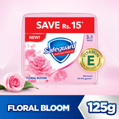 Safeguard Body Soap Floral Scent 125g (Bundle of 3) - Image 3