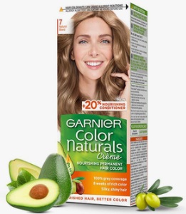 Garnier Color Naturals 7 Blonde Hair Color Enriched With 3 Essential Oils