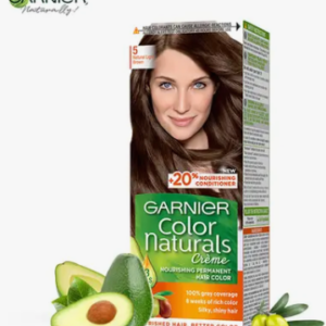 Garnier Color Naturals 5 Light Brown Hair Color Enriched With 3 Essential Oils