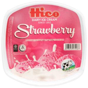 Hico Strawberry Ice Cream 750ml