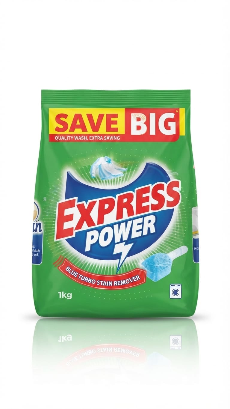 Express Powder Blue Turbo Stain Remover 1kg