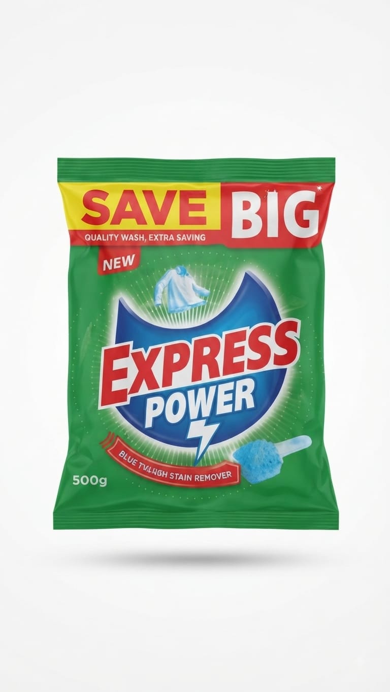 Express Powder Blue Turbo Stain Remover 500g