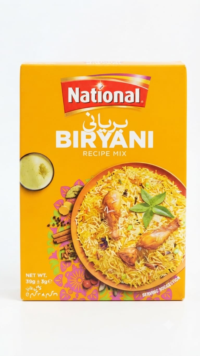 National Biryani Recipe Mix 50g