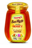 Youngs Honey Natural Glass Jar (250g)