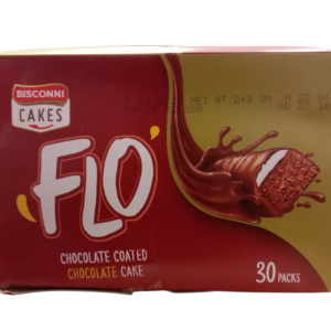 Bisconni Flo Chocolate Coated Cake (30 Packs)