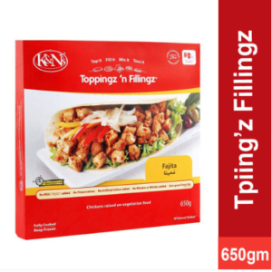 K&N's Toppingz 'N Fillingz Fajita 650g