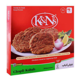 K&N's Chapli Kabab 12 Pieces (888g)