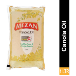 Mezan Canola Oil Pouch (1 Ltr )