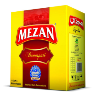 Mezan Banaspati Ghee Carton 1kg (1x5)