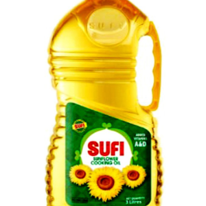 Sufi Sunflower Oil Bottle ( 3Ltr)