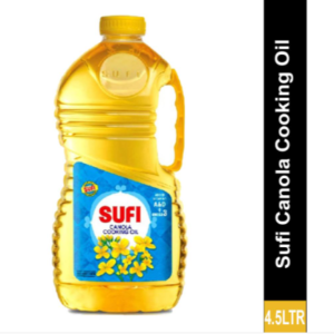 Sufi Canola Oil Bottle (4.5 Ltr)