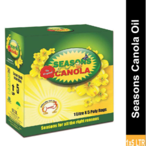 Seasons Canola Oil Carton (1KG x5)