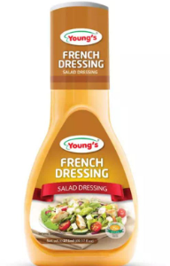 Young's French Dressing (Salad Dressing) Available In: 275 ml