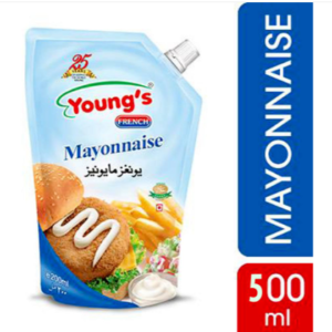 Young's Mayonnaise Available In: 500 ml