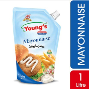Young's Mayonnaise Available In: 1 ltr