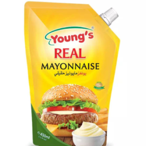 Young's Real Mayonnaise Available In: 450 ml