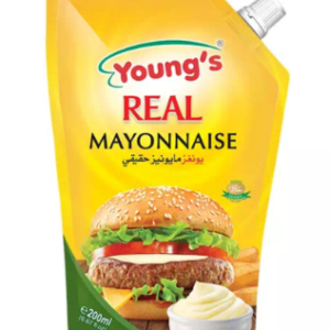 Young's Real Mayonnaise Available In: 200 ml