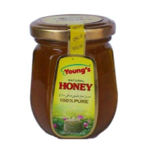 Youngs Honey Natural Glass Jar (1kg)