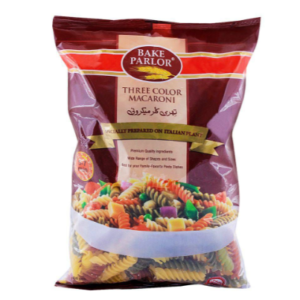 Bake Parlor Three Color Macaroni Available In: 400 gm