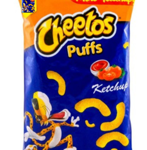 Cheetos Puffs ketchup
