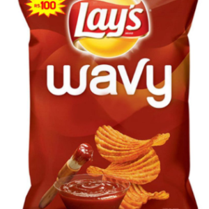 Lays Wavy Texas Bbq Rs 100