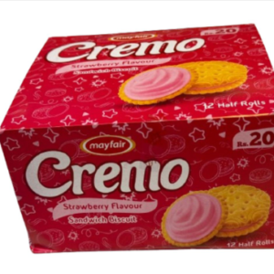 MAYFAIR CREMO STRAWBERRY SP Rs.20 (1X12) BOX