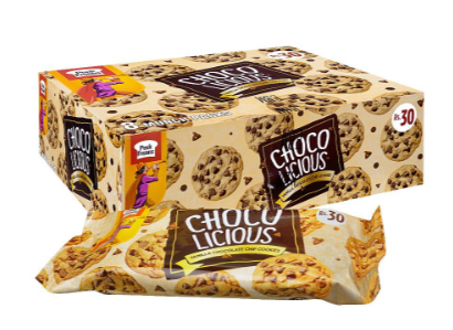 Peek Freans ChocoLicious Vanilla Chocolate Chip Cookies 8 Munch Pack
