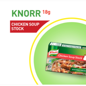 Knorr Chicken Soup Stock Available In: 18 gm