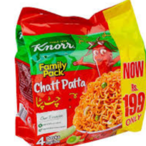 Knorr Chatt Patta Instant Noodle 4 Packs Inside