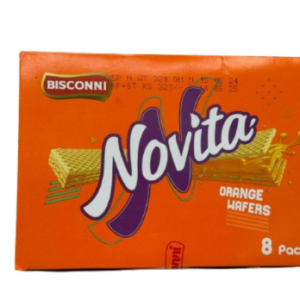 Bisconni Novita Orange Wafers (8 Packs)