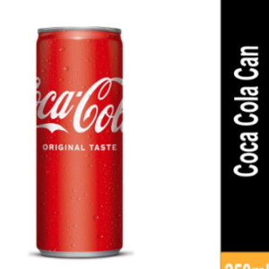 Coca Cola Can (250 ml) Available In: 250 ml