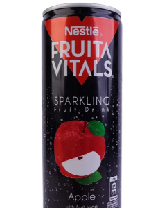 Nestle FRUITA VITALS Sparkling Cans Apple 250ml
