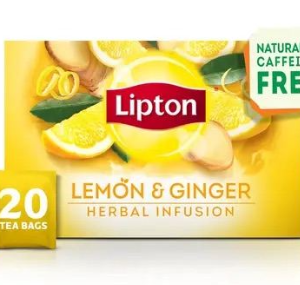 Lipton Lemon & Ginger (20 Tea bags)