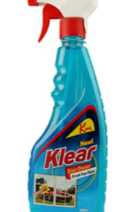 King Klear Glass Cleaner Available In: 500 ml