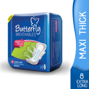 Butterfly Breathables Maxi Thick Extra Large Available In: 8 piece